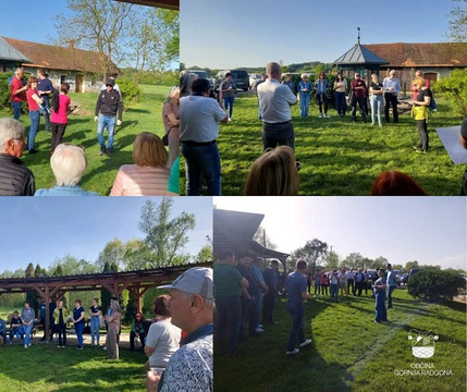 Terensko druženje pri Ivanjševski slatini - v okviru projekta deProfundis 2